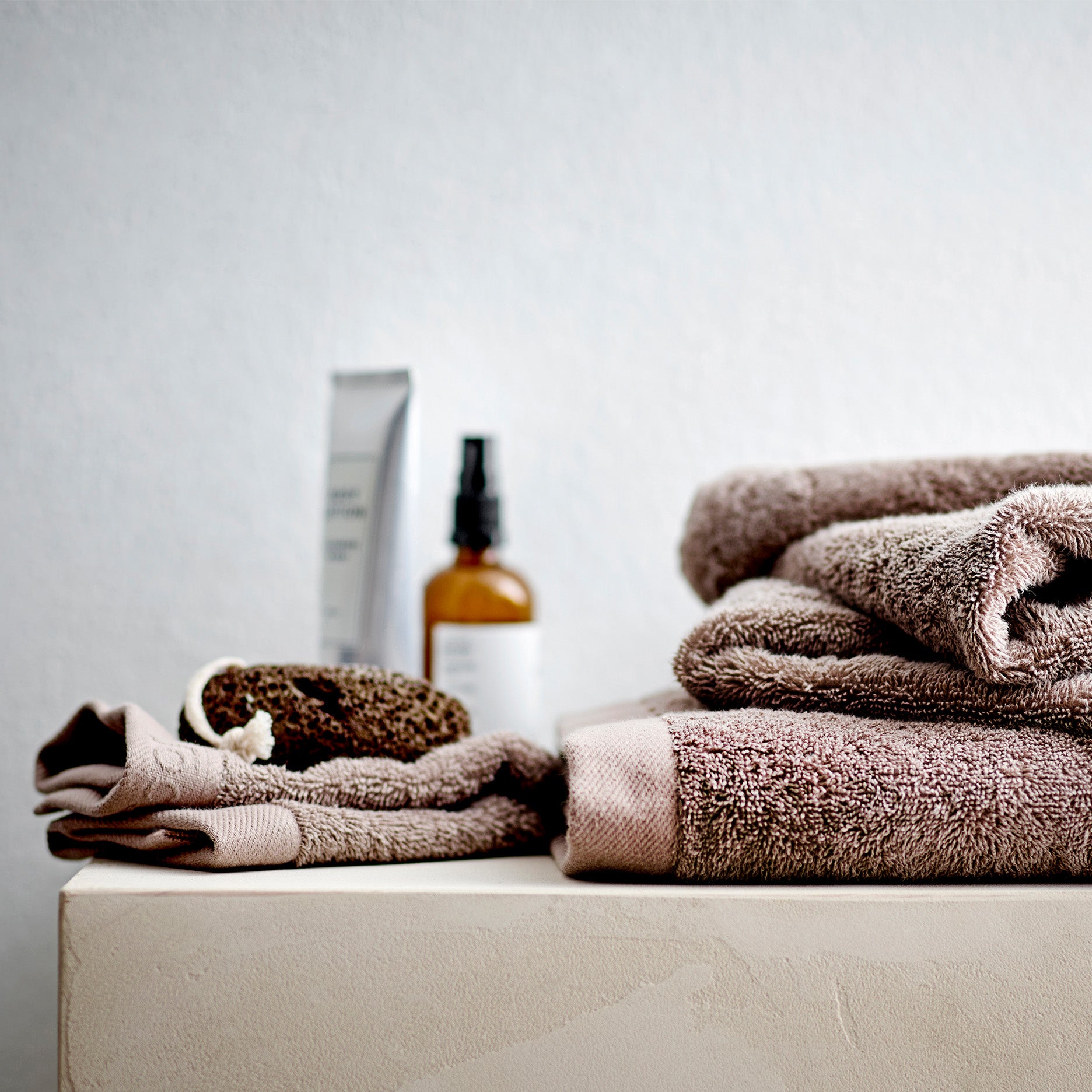 Comfort vaskeklud 30x30 cm taupe